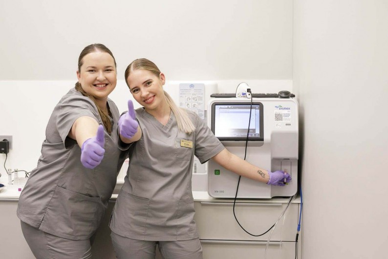 Šeimos medicinos centro laboratorijos specialistės Šeimos medicinos centro laboratorijos specialistės