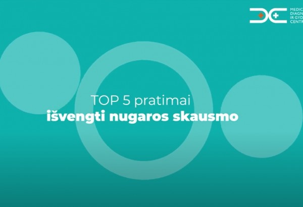 Pratimai nugaros skausmui mazinti