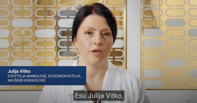 Vitko Gydytojas mamologas apie krutu patikra